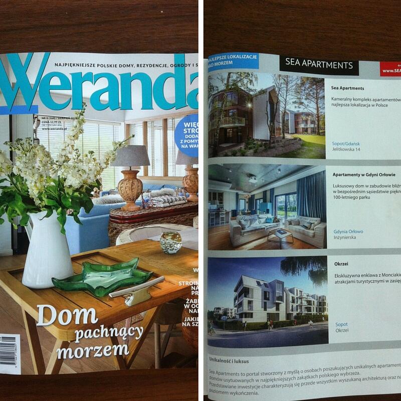 Weranda weekend i portal seaapartments.pl